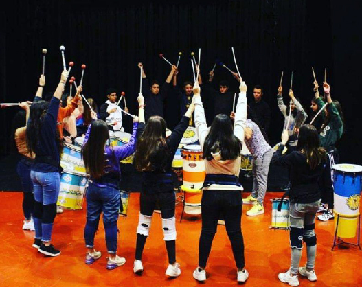 Taller batucada niños