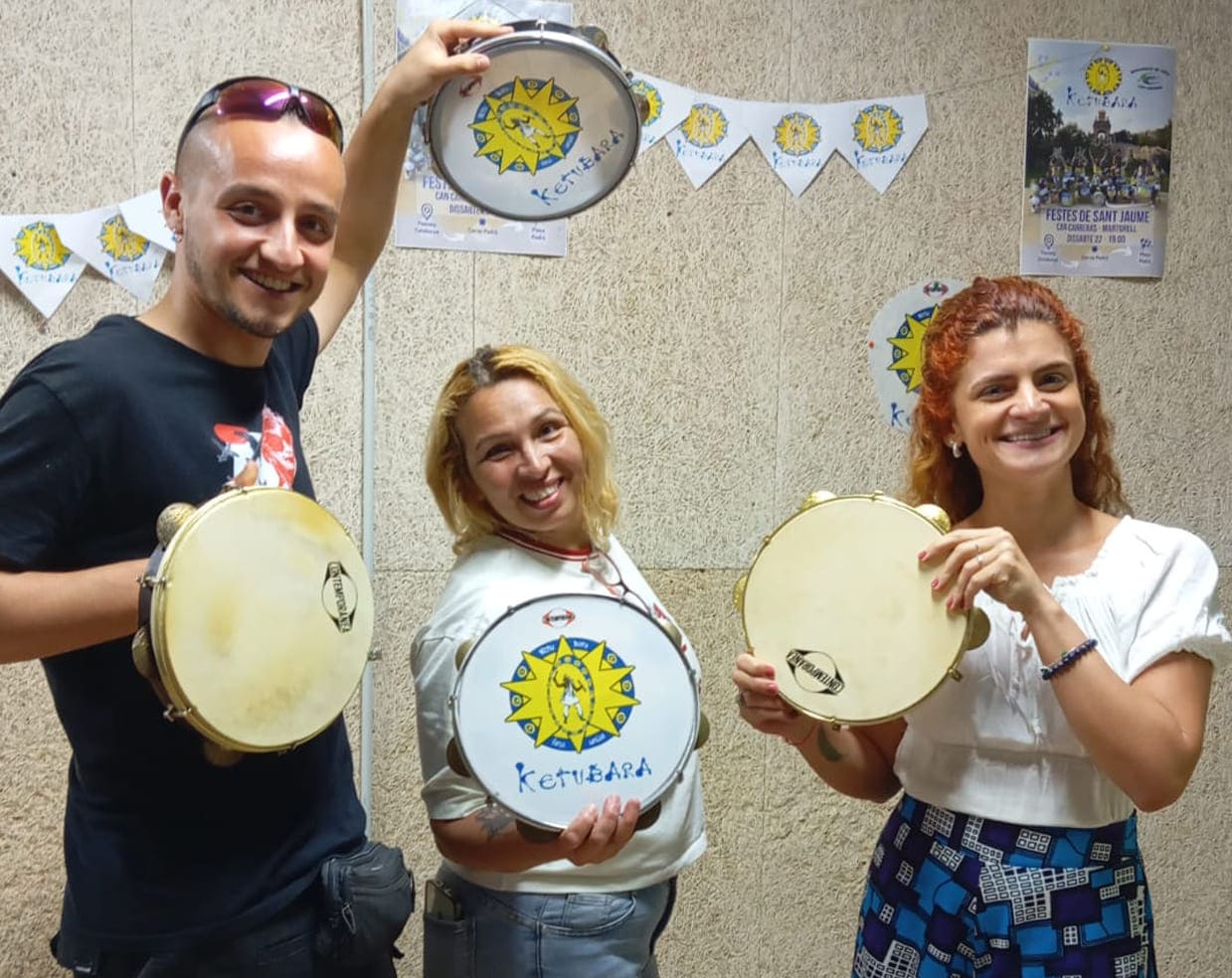 adultos aprendiendo a tocar pandeiro