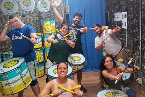 Grupo de la formación de Ketubara, próximos integrantes de la banda